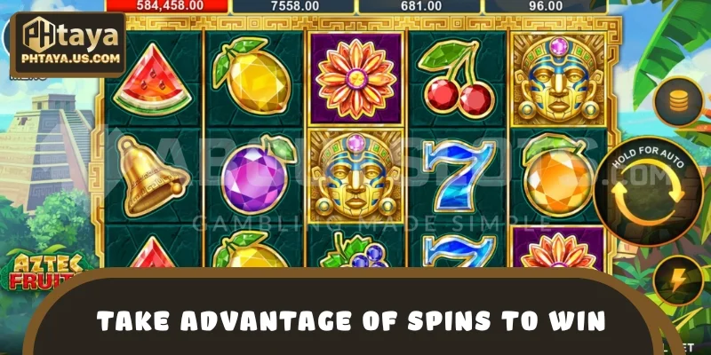 Take advantage of free spins to win big
