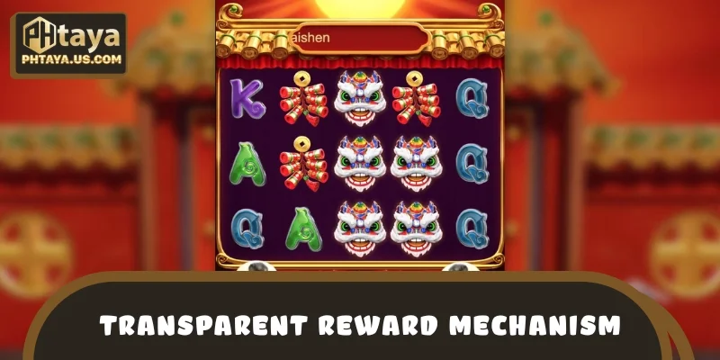 Transparent reward mechanism