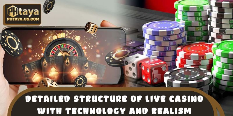 Detailed structure of live casino with technology and realism
