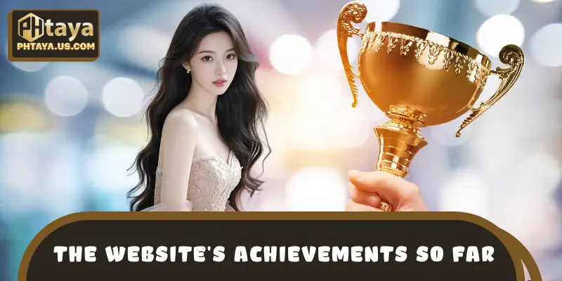 The website's achievements so far