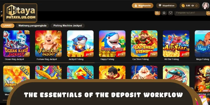 Need to understand detailed information about the PHTAYA deposit process